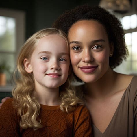 Free image: Mother and daughter - Premium Free AI Generated stock