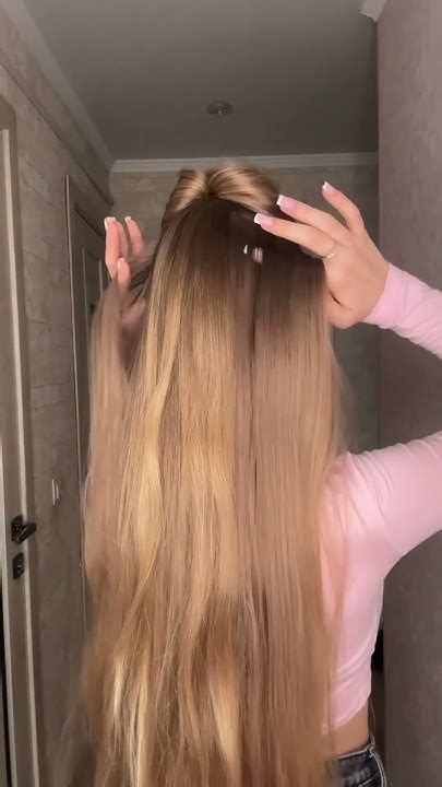 Убираем прядки с лица красиво 🙈🎀Больше идей на канале #прически #hair # ...