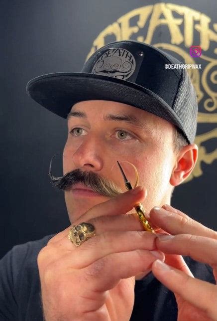 How to Trim a Handlebar Mustache – Death-Grip