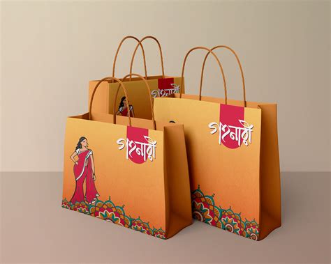 Shopping Bag Design For Women Store on Behance