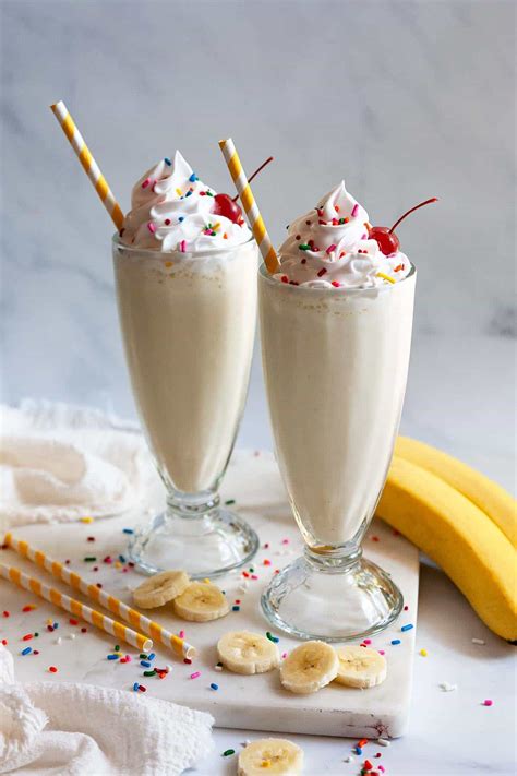 Best Ever Banana Milkshake Recipe | Foodtasia