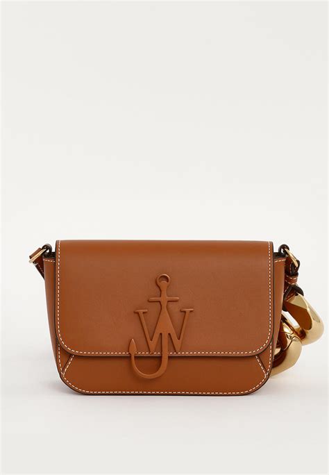 Сумка JW Anderson Resale Chain Anchor, цвет: коричневый, MP002XW175G9 ...
