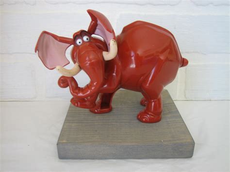 1980's Vintage Tarzan Tantor Red Elephant Action Figure - Etsy Canada