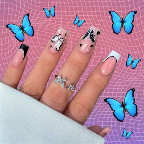10 самых красивых и модных идей маникюра с бабочками 🦋 | theGirl