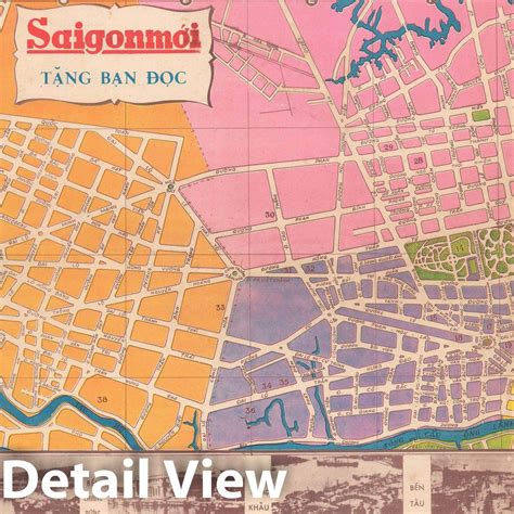 Ban Do Saigon South Vietnam
