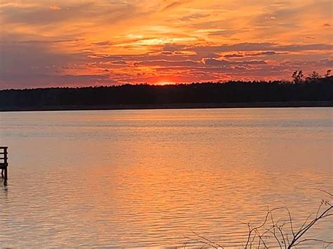 Lake Blackshear in Crisp County Ga 1-29-19 Best sunset time of the year Sumter, Winter Sunset ...