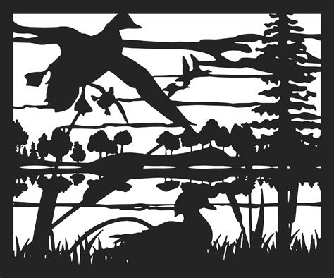 Plasma Cut Art Panel DXF File - Dezin.info