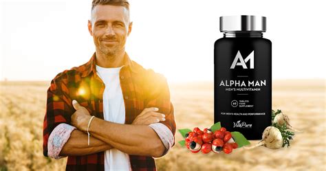 Alpha Man - Mens Multivitamin - For menns helse & prestasjon