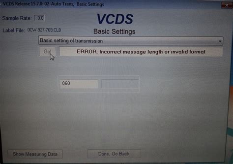 OAM / DQ200 Basic Settings | Ross-Tech Forums