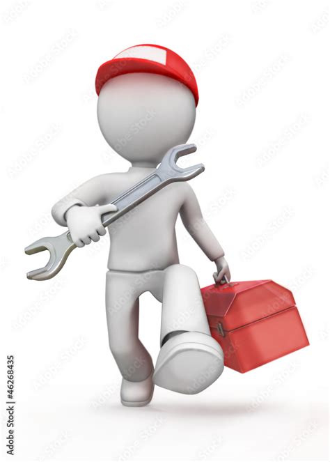 Mechanical engineer. Stock Illustration | Adobe Stock