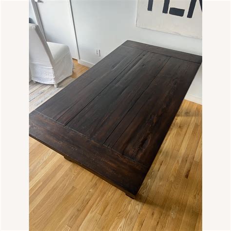 Pottery Barn Rustic Farmhouse Table - AptDeco