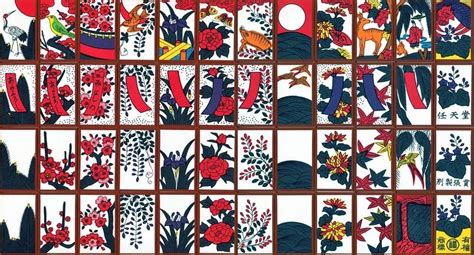 Ханафуда | Flower cards, Japanese flowers, Playing card deck
