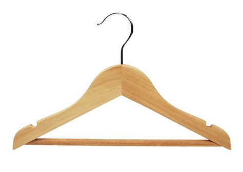 Wooden Children's Suit Hanger, Natural Wood, 30cm