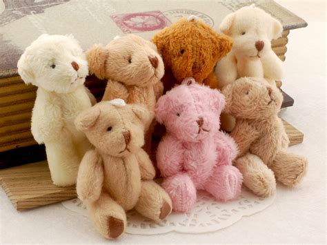 Mini Teddy Bear 60mm - 10 pieces – Summer-Ray.com