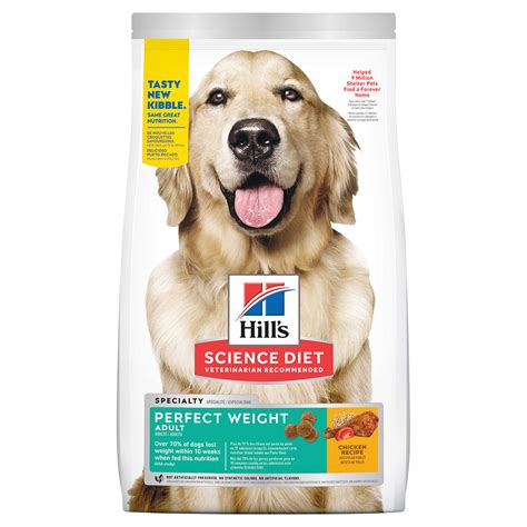 Hills Dog Perfect Weight 6.8kg - Hill's Science Diet Dry Dog Food