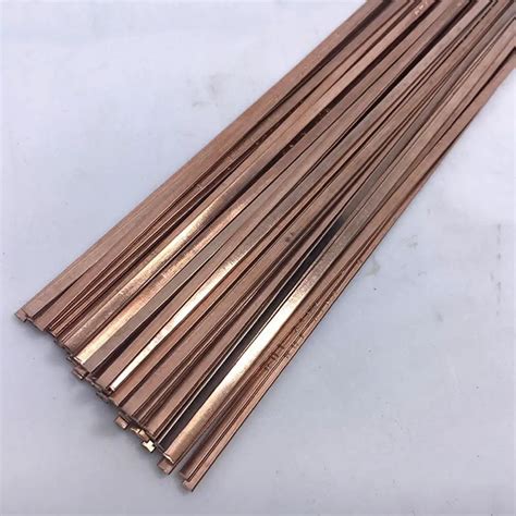 BCuP-2 медные стержни для пайки 3,2x1x400 мм 50 шт. для газовой пайки ...