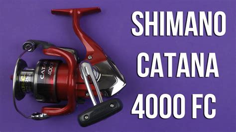 Распаковка Shimano Catana 4000 FC - YouTube
