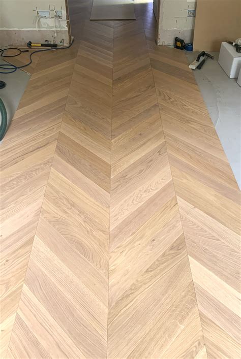 Engineered Oak Chevron - BSN Flooring Services