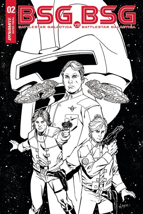 BSG vs. BSG #2 (10 Copy Lopresti Cover) | Fresh Comics
