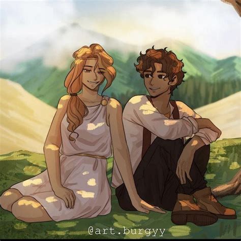leo  calypso percy jackson   olympians fan art caleo pjo
