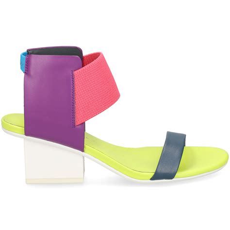 UNITED NUDE Sandales à talons pour femmes RAILA MID RAINBOW