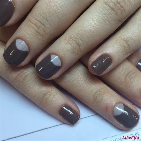 #маникюр, #маникюрлето2016, #дизайн_ногтей, #кофейный_маникюр, #френч ...