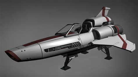 BSG - Viper Mark II — polycount