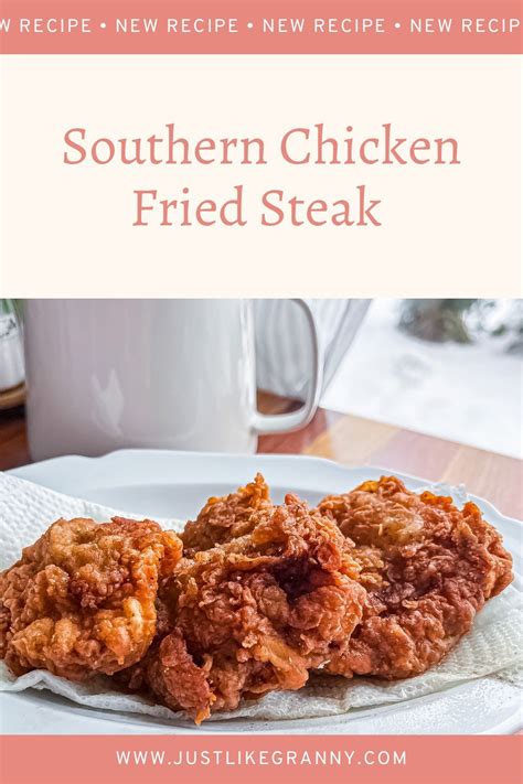 Fried Pork Steaks with Perfectly Thick Country Gravy - A Southern ...