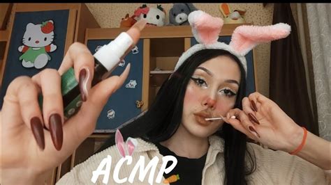АСМР 🐰 ЗЛОЙ ЗАЯЦ СПАС ТЕБЯ ОТ ВОЛКА🐺 - YouTube