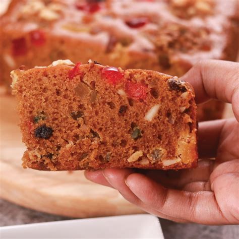 Super Moist Fruit Cake Recipe for Christmas | Christmas Fruit Cake | T ...