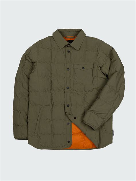 Men's Lapwing Shirt in Olive | Finisterre