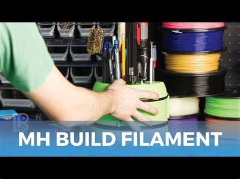MH Build Series Filament // The Best-Selling Filament at MatterHackers ...