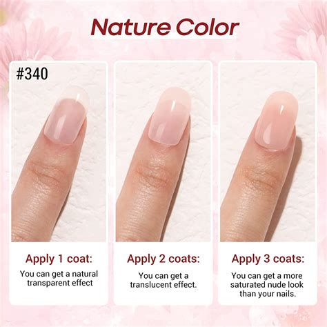 AZUREBEAUTY Dip Powder Set - 6 Pcs Translucent Nude Pink Sheer Color