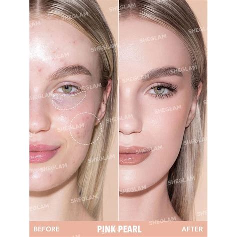 کانسیلر سر اسفنجی شیگلم SHEGLAM مدل Complexion Boost رنگ Pink Pearl ...