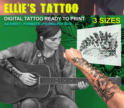 Ý nghĩa ellie tattoo đẹp và sâu sắc nhất