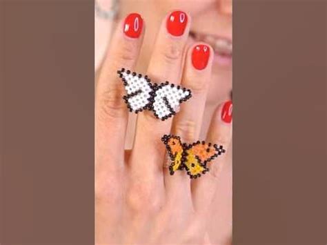 Волшебное колечко-бабочка🦋 Полный мастер-класс по ссылке в комментариях ...