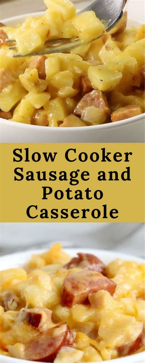 Slow Cooker Sausage and Potato Casserole - RESEP NOW