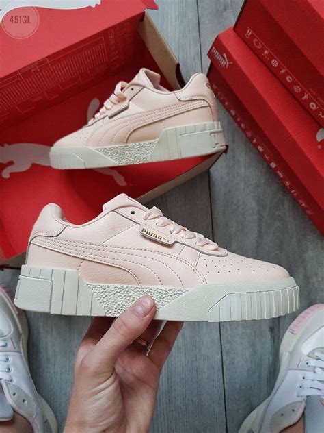 Женские Кроссовки Puma Cali Pink (розовые/пудровые) Красивые Модные ...