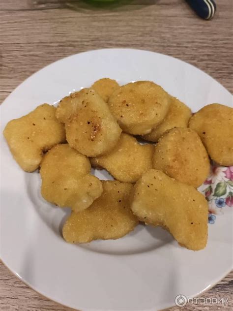 Отзыв о Наггетсы "Золотой петушок" из мяса цыпленка Традиционные | Нам ...