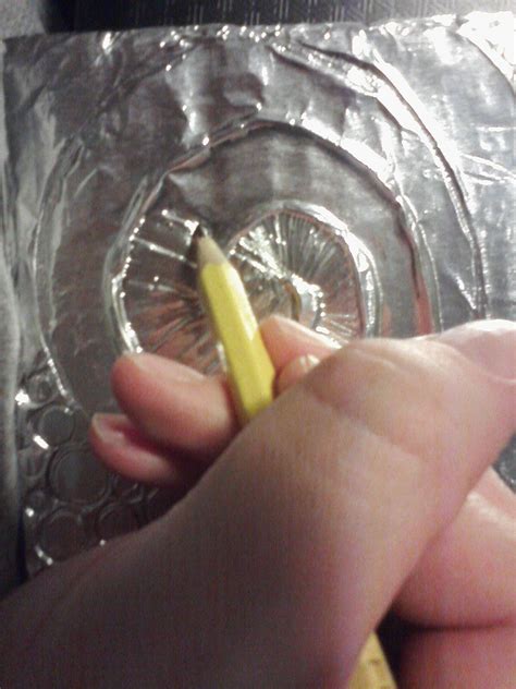 2013: 52 Weeks of Arts & Crafts: Week 6: Making aluminum foil art