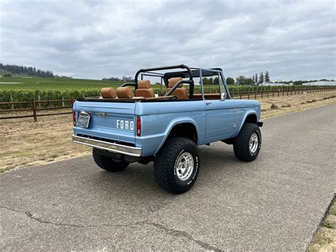 1971 Ford Bronco – Brittany Blue — HighLine Classics