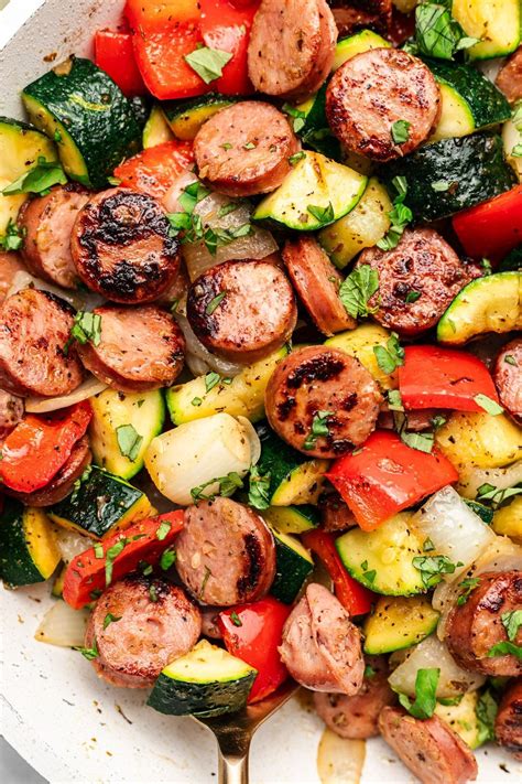 Healthy sausage recipes | Turkey sausage recipes
