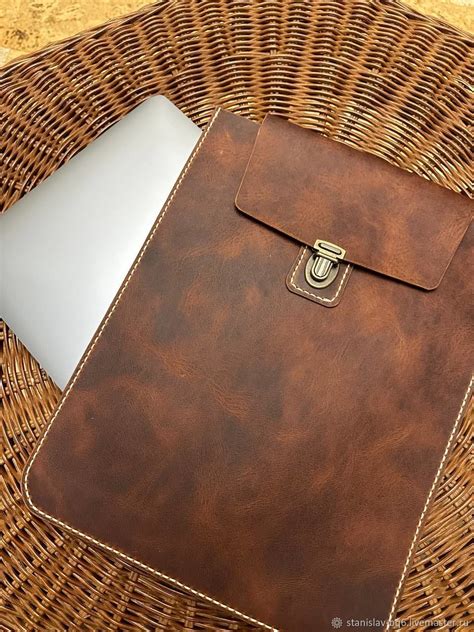 Кожаный чехол для ноутбука Macbook в интернет-магазине Ярмарка Мастеров ...