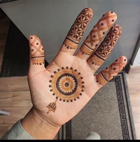 stylish front hand simple mehndi designs   fabbon