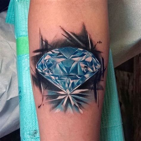 фото тату алмаз от 15.11.2017 №007 - tattoo diamond - tattoo-photo.ru ...