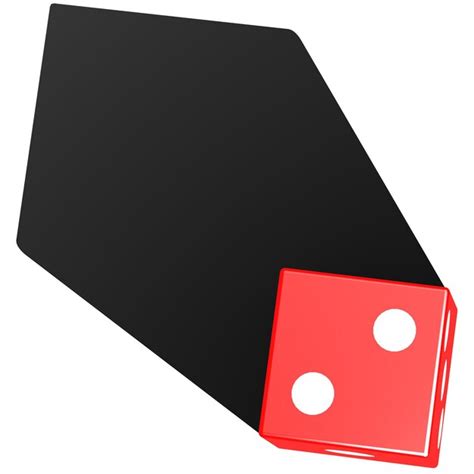 premium photo red die    top