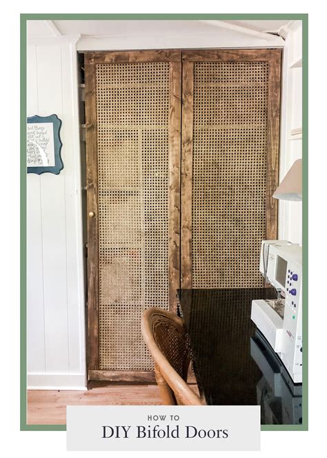 How to Make DIY Bifold Doors — The Modern Renovator