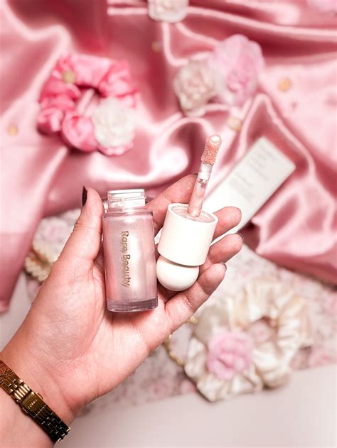 Rare Beauty Highlighter Positive Light Liquid Luminizer Enchant - Revue ...