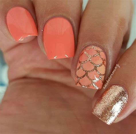 Coral Nail Designs / Coral Nail Designs Archives Nailspix - Usually ...