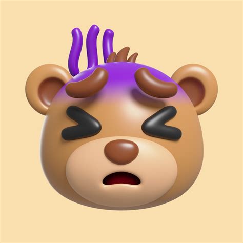 Emoji Bear Fire